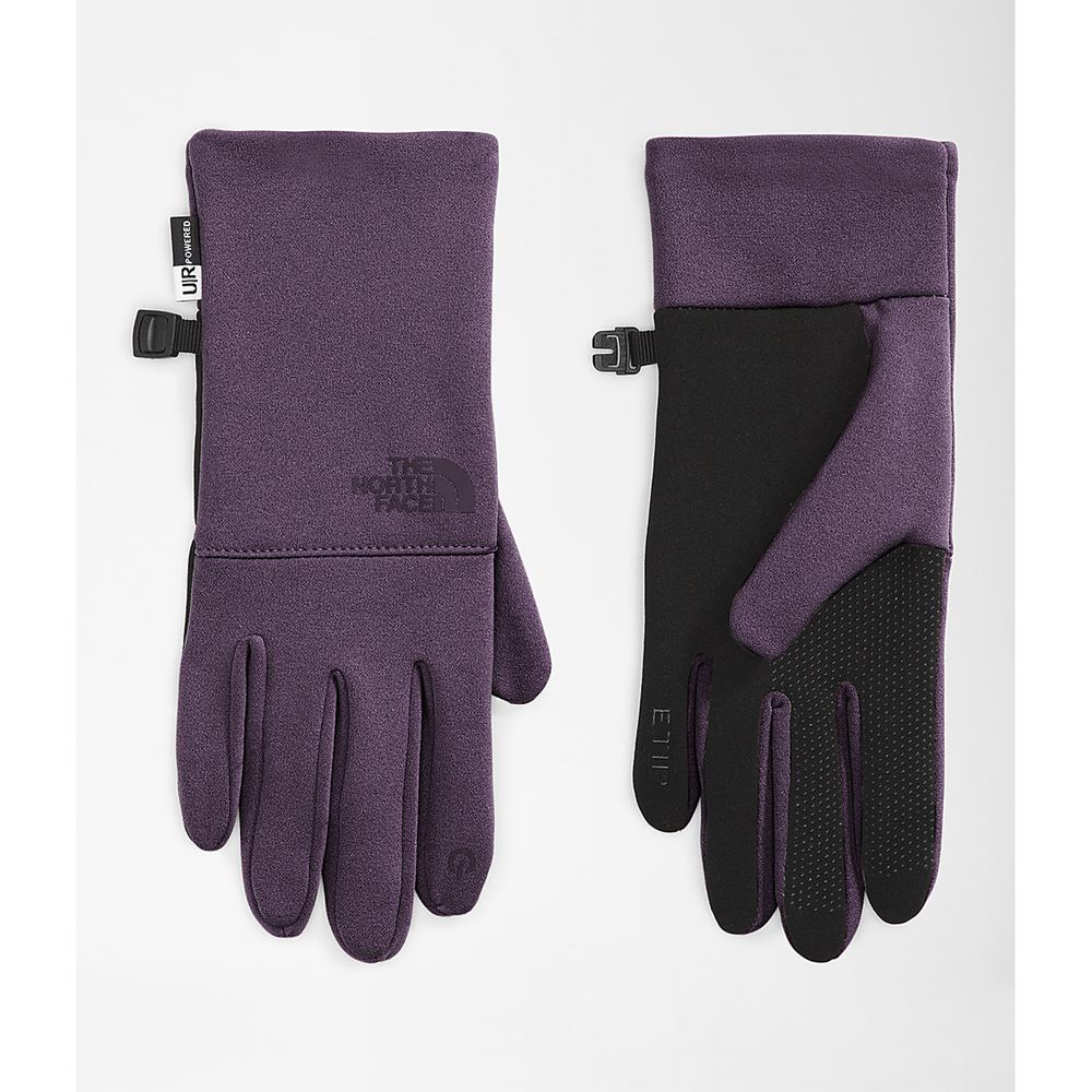 The North Face Gloves Womens Australia - The North Face Etip™ Recycled Dark Purple (YKP-342605)